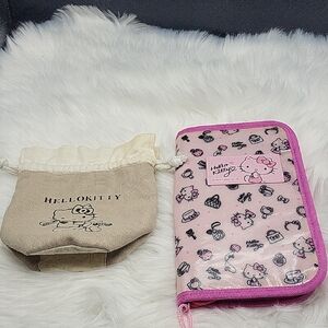Hello Kitty Pink and Cream Kids Bag Set
